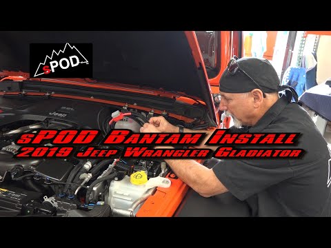 sPOD Install on Jeep Gladiator