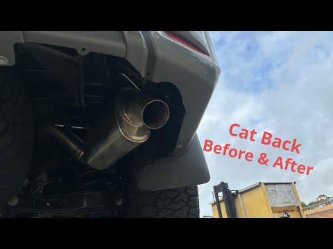 2024 Nissan Y62 Patrol Torqit Cat Back Exhaust Install