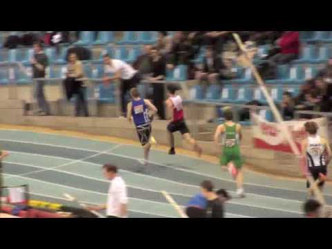 200m mannen serie 1, BK indoor Gent 2010