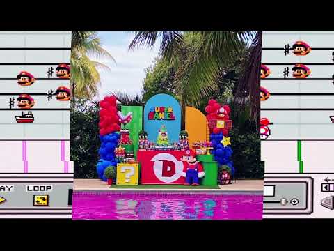 PURPLE POOL PARTY (MARIO PAINT REMIX)