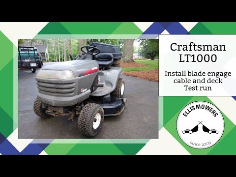 Craftsman Lt1000 Pto Cable