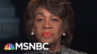 Maxine Waters Reacts To President Donald Trump Calling Her "Low-IQ" | All In | MSNBC