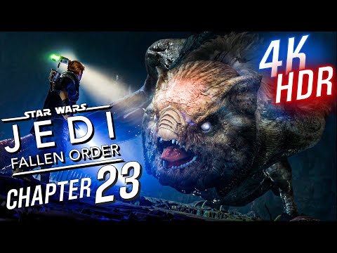[4K HDR] Star Wars Jedi: Fallen Order (Jedi Grand Master / 100%). Walkthrough pt. 23 - Gorgara