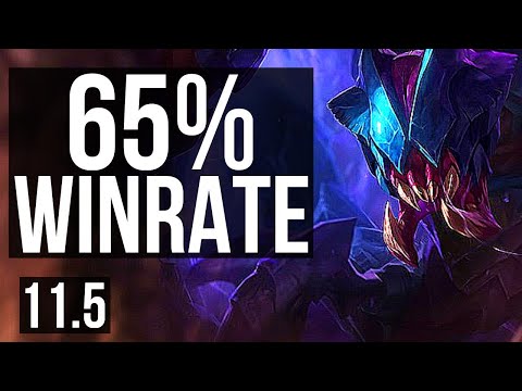 REK'SAI vs LILLIA (JUNGLE) | 24/1/7, Legendary, 65% winrate | NA Master | v11.5