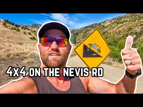 An adventure back in time. Nevis road New Zealand. Isolated and remote