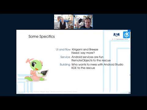 Akademy 2020 - Dan Leinir Turthra Jensen & Andrew Shoben - KDE Wags Your Tail