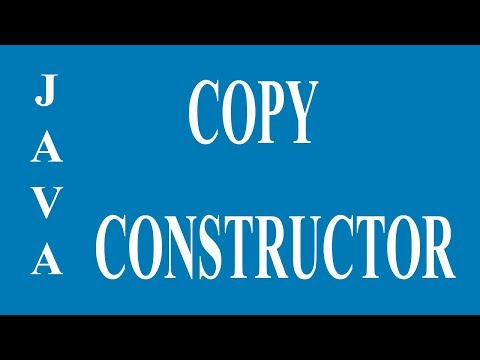Copy Constructor In Java