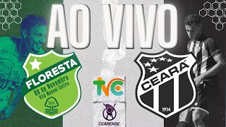 AO VIVO: FLORESTA X CEARÁ | CEARENSE 2026 | 01° FASE | 2ª RODADA