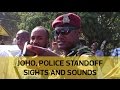 Confrontation Between Police And Joho Convoy On Nyali Bridge