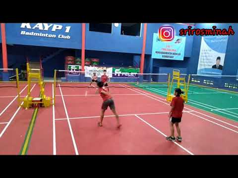 Eskul Bulutangkis SMK INDIKA ( Kepsek VS atlit Kayp1)