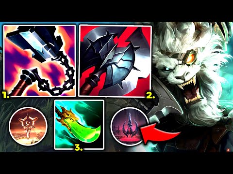 RENGAR TOP LITERALLY CANT BE STOPPED (AMAZING RENGAR BUILD) - S13 Rengar TOP Gameplay Guide