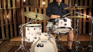 Video thumbnail for DW Drums White Glass by The Drum Shop - Portland, Maine