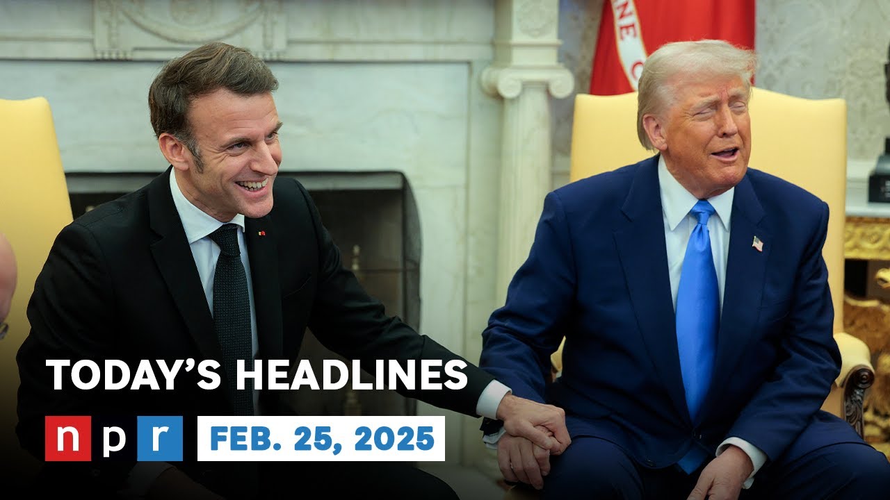 Macron, Trump Talk Amid Dramatic Votes On Ukraine At The U.N. | NPR News Now