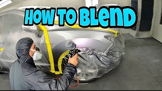 Car Painting: How to Blend Paint in SMALL Areas!