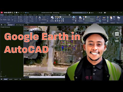 How to use Google Earth in AutoCAD Complete tutorial