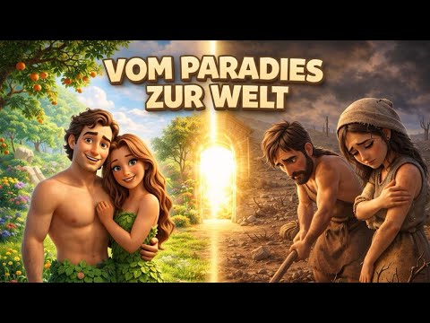 Vom Paradies zur Welt 🌍🍎 | Die Geschichte vom Sündenfall – Bibel Abenteuer für Kinder