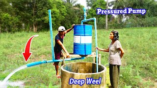 Download lagu Pressured Pump from Deep well, Amazing Auto water motion from deep well using pressure tank mp3