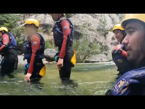 Extreme Canyoning Cetina River Canyon, Croatia.