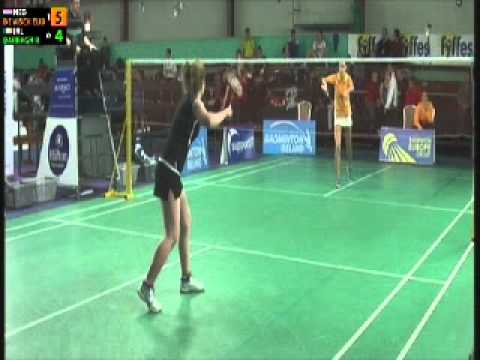 Irish Open 2012 12 06 M12 WS Q2 Rachael Darragh IRE v Soraya Visch Eijbergen NED with interview