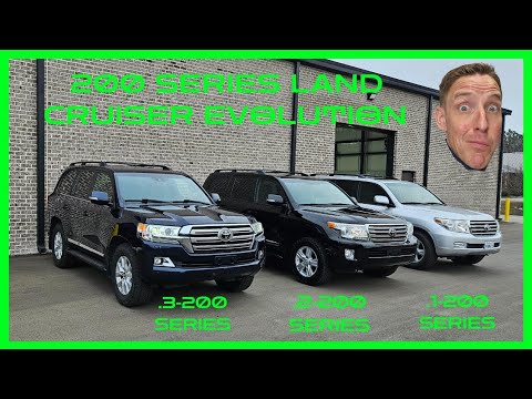200 Series Land Cruiser Evolution! What's the difference?