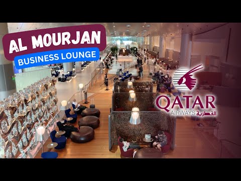 MASSIVE QATAR Business Lounge (Full Walkthrough)