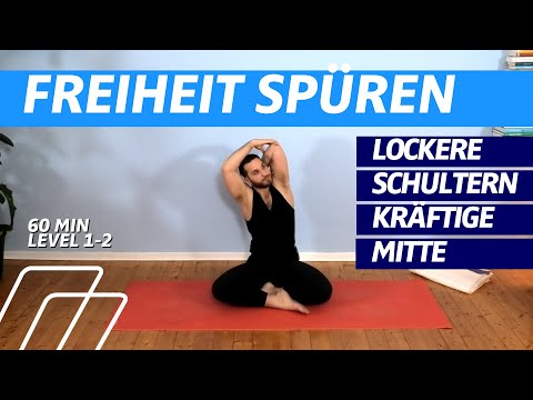 ⏰ 60:00 Minuten |  Freiheit | Kräftige & Befreie Deine Schultern | Stärke die Körpermitte | Delphin