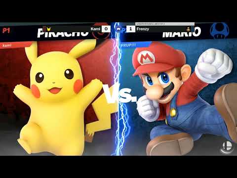 TSL 195 SSBU  LR6 - Kami (Pikachu) vs Frenzy (Mario)