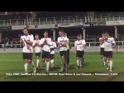 Hereford 2-0 Brocton @HerefordGoals Highlights Video