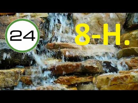 SONIDO de AGUA para DORMIR 8 HORAS 💧💧 Agua Relajante Cayendo Corriendo y Fluyendo Suave SIN Música