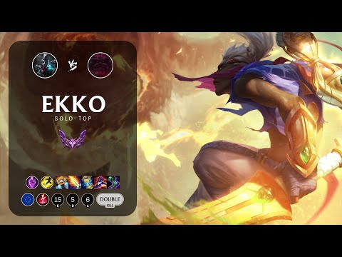 Ekko Top vs Ornn - EUW Master Patch 12.22