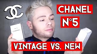 CHANEL N°5 PARFUM SPRAY - VINTAGE Vs. NEW CHANEL No5 perfume comparison and review