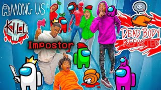 WE PLAYED AMONG US IN REAL LIFE... **IMPOSTER IQ IS 0%**