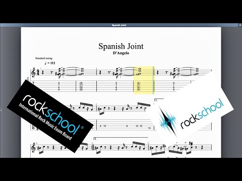 Spanish Joint Rockschool Grade 8 Guitar
