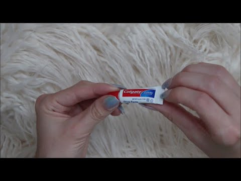 [ASMR] Fast Tapping and Scratching on Mini Bathroom Products - No Talking