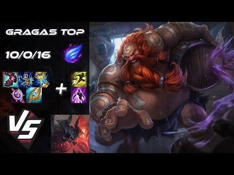 TOP Gragas vs Aatrox - EU Challenger Patch 25.24