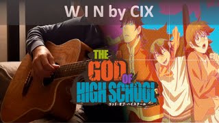Download lagu The God Of Highschool Ed - WIN by CIX - Fingerstyle guitar cover arranged by Dannn mp3