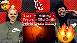 MOZZY - SOLITARY FT. BERNER X WIZ KHALIFA REACTION 🔥🤯 REAL WEST COAST VIBES! MUST WATCH!