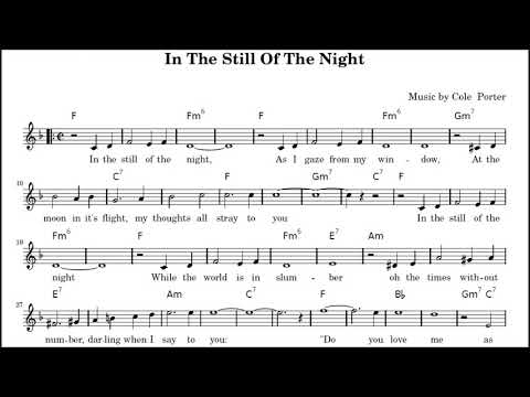 download lagu mp3 mp4 In The Still Of The Night Cole Porter Sheet Music, download lagu In The Still Of The Night Cole Porter Sheet Music gratis, unduh video klip In The Still Of The Night Cole Porter Sheet Music