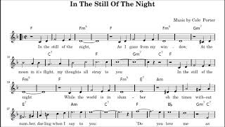 &quot;In The Still Of The Night&quot;  Cole Porter