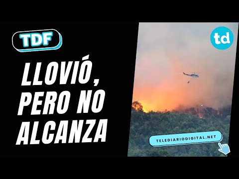 🌧️ Llovió en Esquel, pero el fuego sigue: focos activos y reclamo por los bosques