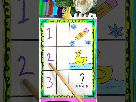 number three can you help me answer? 123 #art #shorts