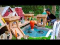 Build Dog House Rabbit House Turtle Pond For Rescue Dog Rescue Rabbit Rescue Turtle
