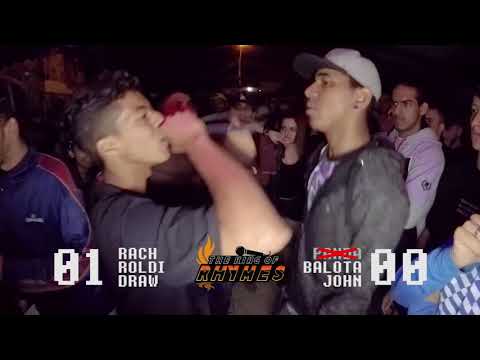 Rach, Draw & Roldi vs Panda, Balota & Jhon -  1 Fase - The King Of Rhymes  - 2017