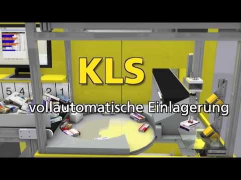 KLS vollautomatisches Kommissioniersystem für Apotheken