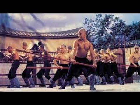 [HD] The 36th Chamber of Shaolin (1978)  Training with Staves and Razor Wheels (CHINESE) Gordon Liu