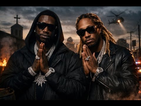 Gucci Mane ft. Future -- Prayed up always (Lyrical video)
