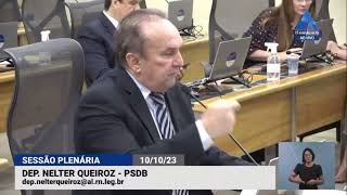 NELTER QUEIROZ PRESTA SOLIDARIEDADE AO EX-SENADOR JOSÉ AGRIPINO MAIA