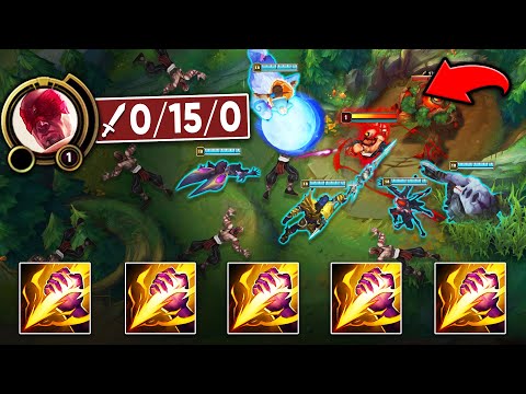 THE STORY OF HOW WE KILLED LEE SIN 15 TIMES AT LEVEL 1... (WE HAD 5 SMITES)