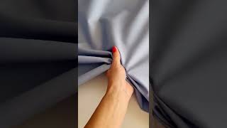 bavlněný kepr, světle modrý