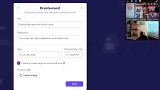 Testing Restream with Bobby Umar